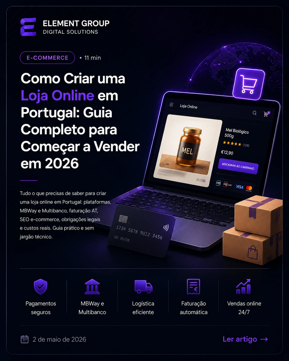 Como Criar uma Loja Online em Portugal: Guia Completo para Começar a Vender em 2026